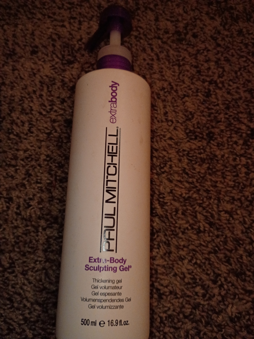 Paul Mitchell Extra-Body Sculpting Gel - White & Purple Accents